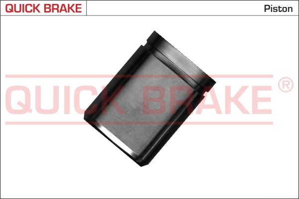 Piston, brake caliper